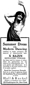 Anuncio en Harper's Bazaar (1915). Fuente: 20minutos.es